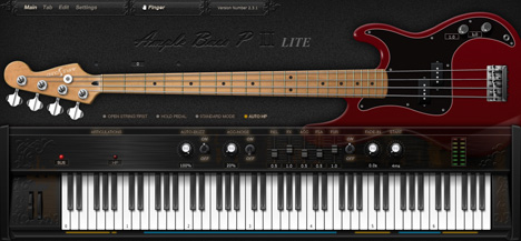 ABPL II - free Precision electric bass plugin