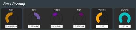 ATKBassPreamp - free Bassman preamp emulation plugin