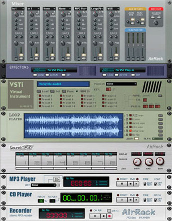 AirRack - free VST rack plugin