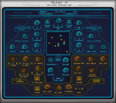 Altair 4 - free SciFi sounds plugin