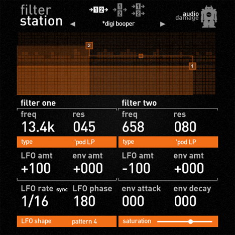 Filterstation - free Dual filter plugin