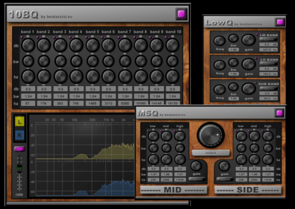 Equalizer Studio - free EQ bundle plugin