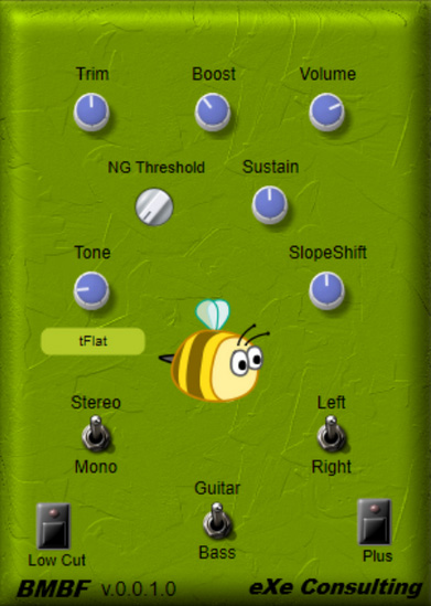 BMBF - free Distortion / fuzz pedal plugin