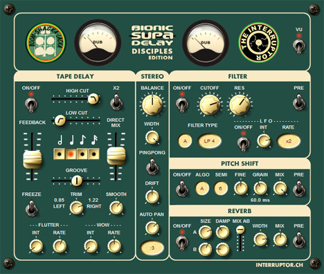 Bionic Supa Delay - free Vintage tape delay plugin