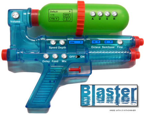 Blaster - free Ray gun FX plugin