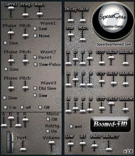 Boomed-FM - free FM synth plugin