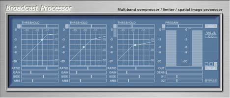 Broadcast - free Dynamic Processor plugin