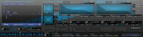 COLDkILLERmini - free Drawable waveform synth plugin