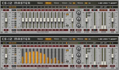 CS12M  Master - free Mastering strip plugin