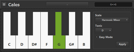 Cales - free Keyboard scaler plugin