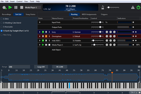 Cantabile 3 Lite - free Digital Audio Workstation plugin