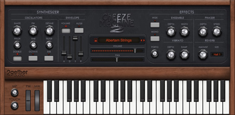 Cheeze Machine 2 - free String synth plugin