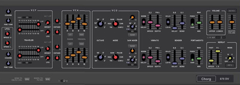 Chorg 870 - free Korg 800 DV emulation plugin