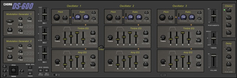 Chorg DS-600 - free Korg DS-8 emulation plugin