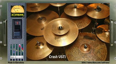 Crash VSTi - free Cymbals plugin