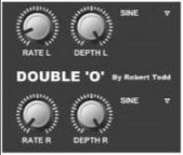 DOUBLE O - free 2 LFO gater / panner plugin