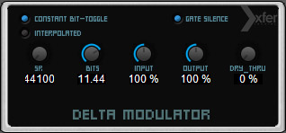 Delta Modulator - free Bitcrusher plugin