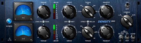 Density mkIII - free Stereo bus compressor plugin