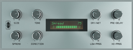 DimensionPlus Pro - free Stereo / MS reverb plugin