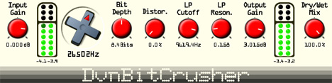 DvnBitCrusher - free FSU plugin