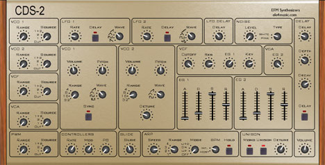 CDS-2 - free Analog synth plugin