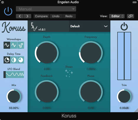 Koruss - free Modulation FX plugin