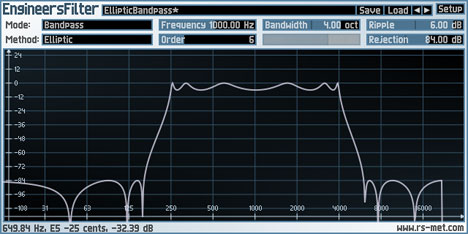 Engineers Filter - free Extreme filter ... plugin