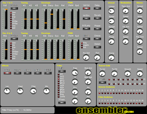 Ensembler - free String synth plugin