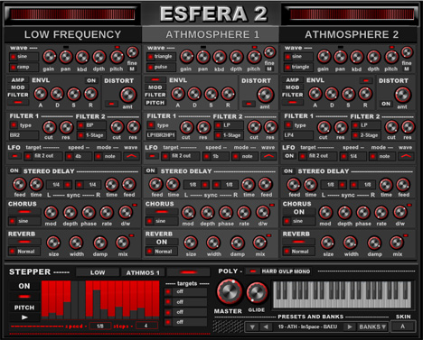 Esfera 2 - free Ambiance / special effects plugin