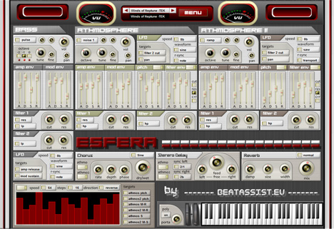 Esfera - free Ambiance / special effects plugin