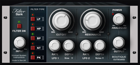 Filter Bank v3 - free Multimode filter  plugin