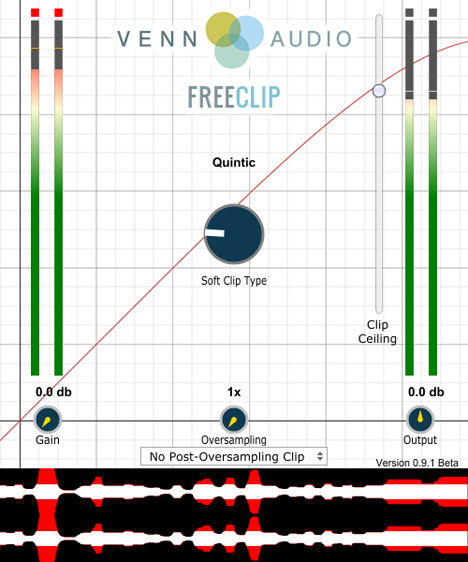 Free Clip - free Soft clipper / wave shaper plugin