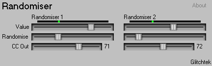 Randomiser - free Note to CC plugin