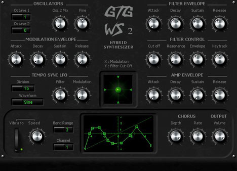 WS 2 - free Hybrid synth plugin