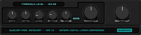 GeneComp - free Compressor plugin