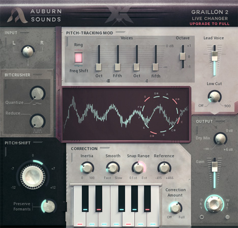 Graillon FE - free Vocal live changer plugin