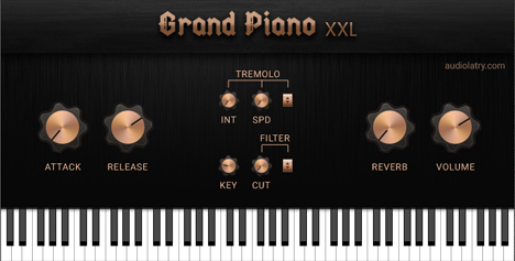 Grand Piano XXL - free Yamaha C5 rompler plugin