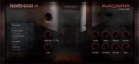 Haunted Guitar Lite - free Electric guitar plugin