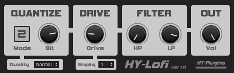 HY-Lofi - free FSU plugin