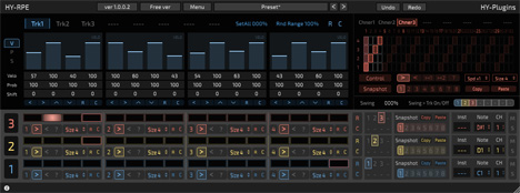 HY-RPE free - free Block-based grid sequencer plugin