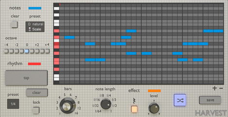 Harvest Mini - free Loop generator plugin