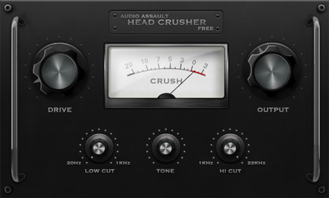 HeadCrusher Free - free Analog saturation plugin