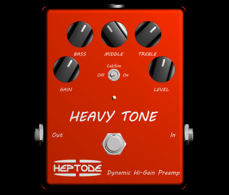 Heavy Tone - free High gain preamp stomp plugin