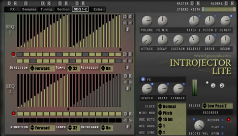 Introjector - free Loop re-sequencer plugin