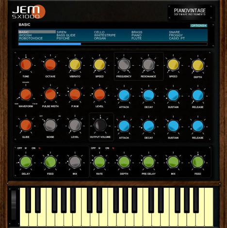 JEM SX1000 - free JEN SX1000 emulator plugin