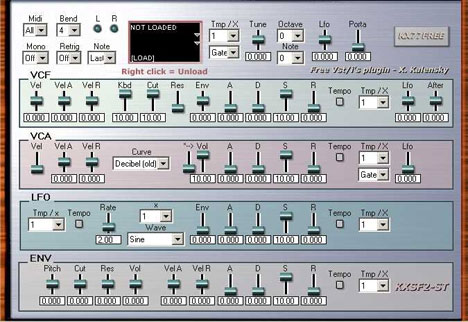 KX SF2 - free Soundfont player plugin