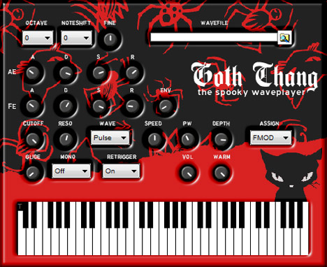 Goth Thang - free Wav player plugin