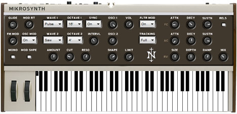 Mikrosynth - free microKorg emulation plugin