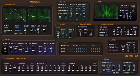 Kruud - free Drawable oscillator synth plugin