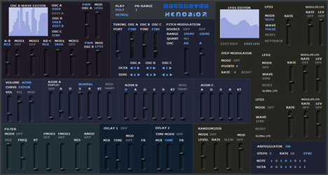 Kruudster - free Drawable waveforms synth plugin